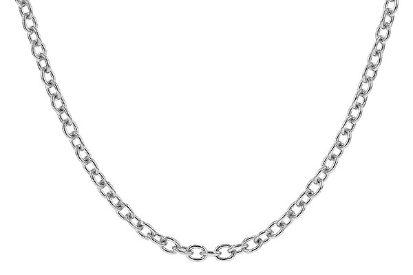 H274-24757: CABLE CHAIN (22IN, 1.3MM, 14KT, LOBSTER CLASP)