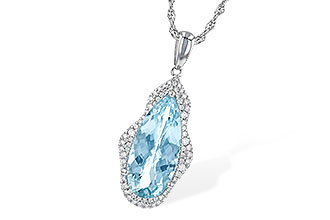 A190-60212: NECK 3.97 AQUAMARINE 4.20 TGW