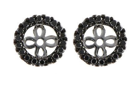 B188-73830: EARRING JACKETS .25 TW (FOR 0.75-1.00 CT TW STUDS)