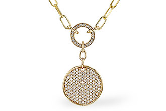 C275-11112: NECKLACE .92 TW (17")