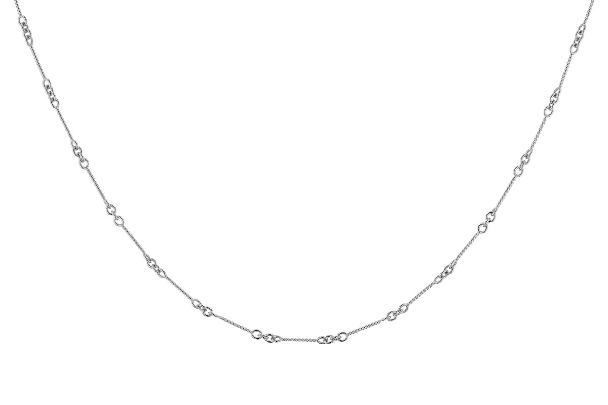 D274-23876: TWIST CHAIN (20IN, 0.8MM, 14KT, LOBSTER CLASP)