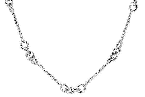 D274-23876: TWIST CHAIN (20IN, 0.8MM, 14KT, LOBSTER CLASP)
