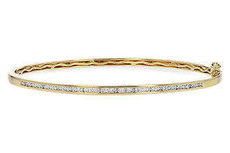 E189-68403: BANGLE BRACELET .50 TW