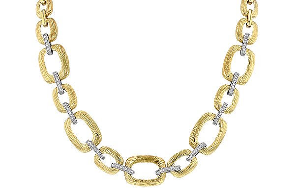 F006-91166: NECKLACE .48 TW (17 INCHES)