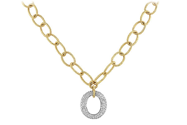 F190-55666: NECKLACE 1.02 TW (17 INCHES)