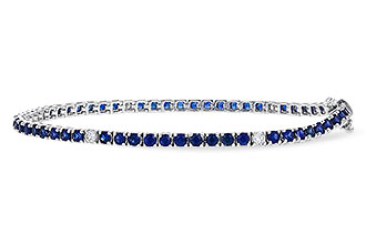 F275-10248: BRACELET 3.27 TW SAPP 3.52 TGW (7")
