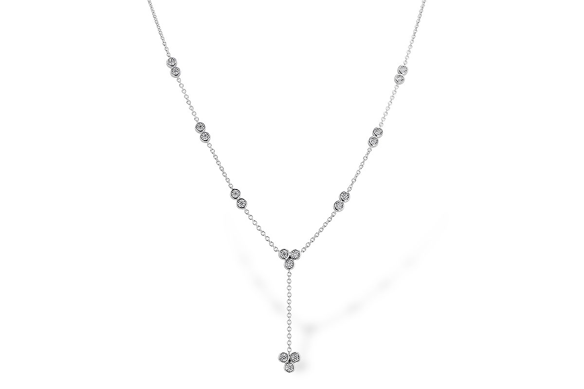 G274-19348: NECKLACE .32 TW (18")