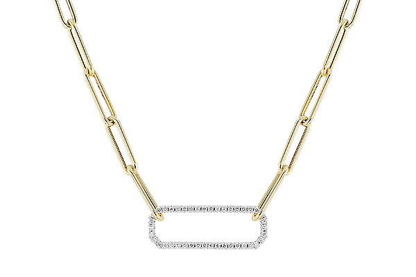 H274-18448: NECKLACE .50 TW (17 INCHES)
