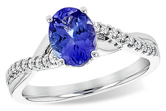 K190-61166: LDS RG 1.20 TANZANITE 1.35 TGW