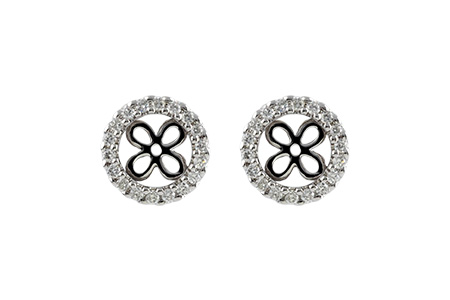 M187-85657: EARRING JACKETS .30 TW (FOR 1.50-2.00 CT TW STUDS)